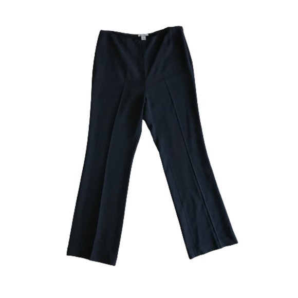 Wool Blend Navy Dress Pants - Picture 1 of 12